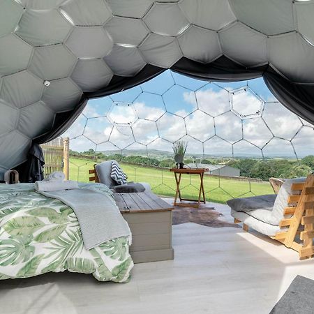 Deerstone Glamping-Pinhaw Beacon Dome Hot Tub Earby Exterior foto